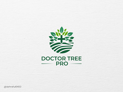 Doctor Tree Pro Logo Design(Unused Concept) branding business logo company logo design logo doctor logo freelance logo logo logo design logo designer online logo tree logo