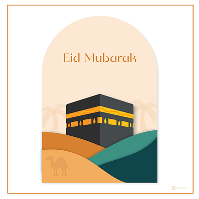 Eid Mubarak✨ graphic design ui