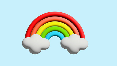 3D Rainbow Design art design rainbow rainbow art rainbow design