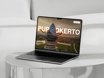 Purwokerto - Landingpage city landingpage purwokerto ui web webdesign website