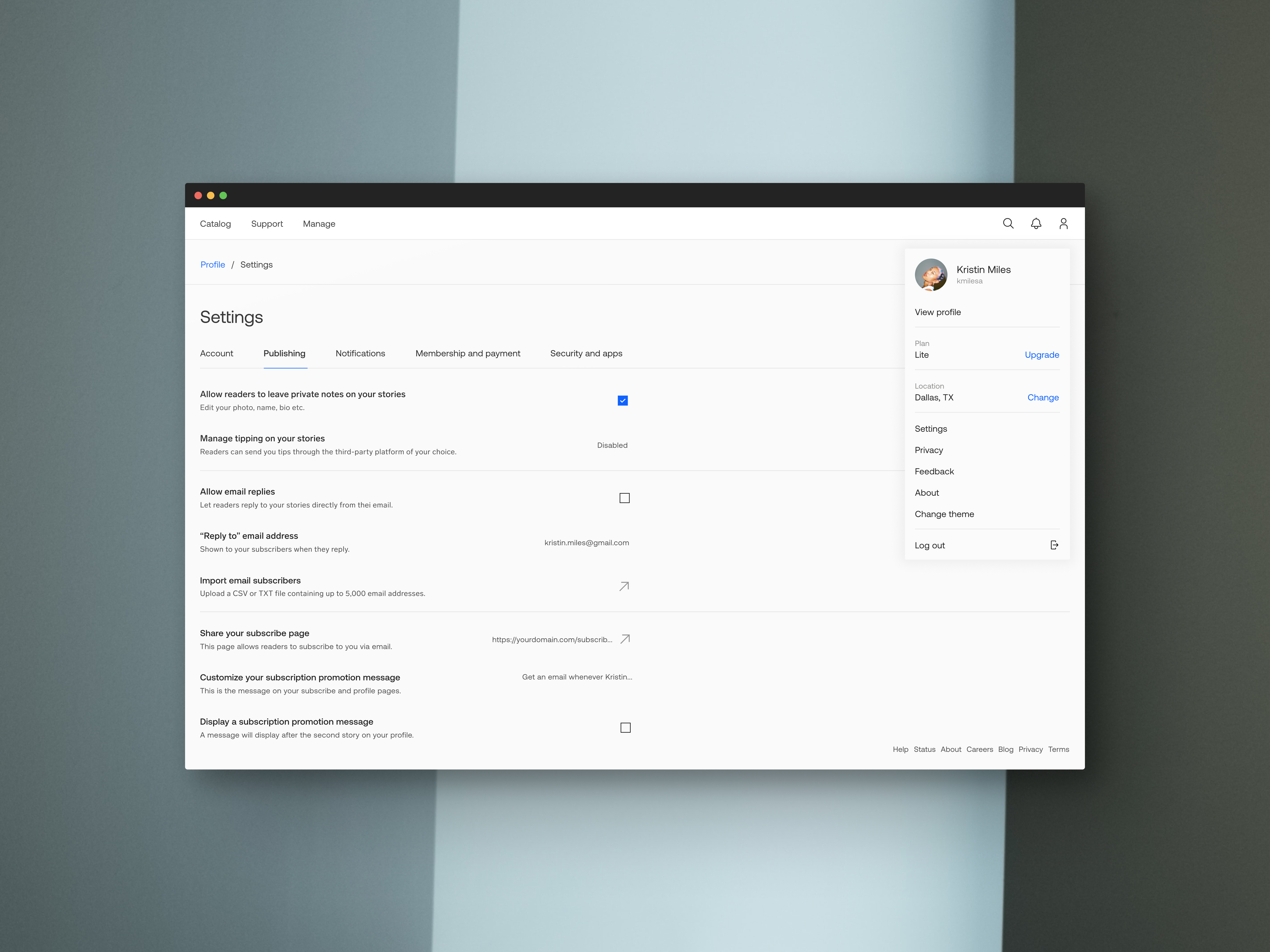 Settings interface design art direction clean clean ui dailyui dashboard design lithuania minimal panel preferences product design profile profile settings saas settings ui user interface ux web app web design