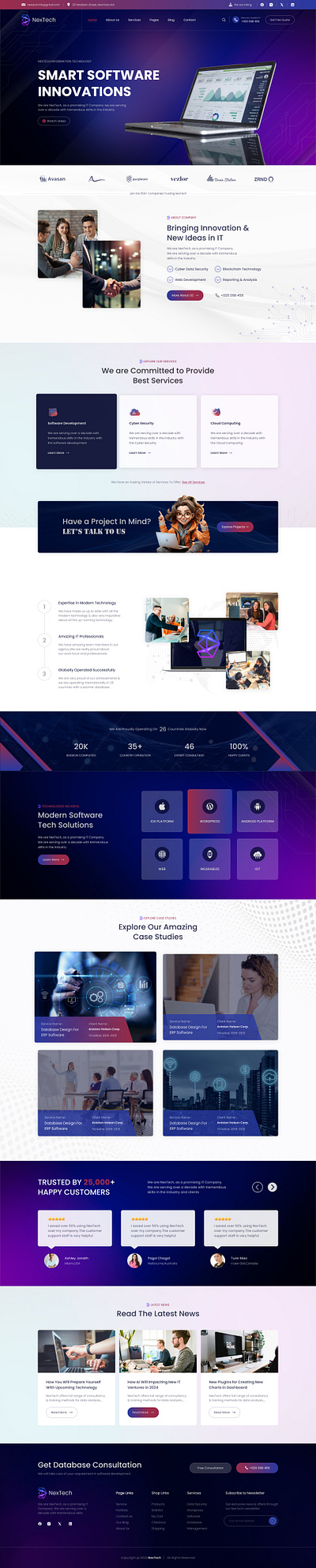 Software Solution Company agency branding design graphic design illustration typography ui ux