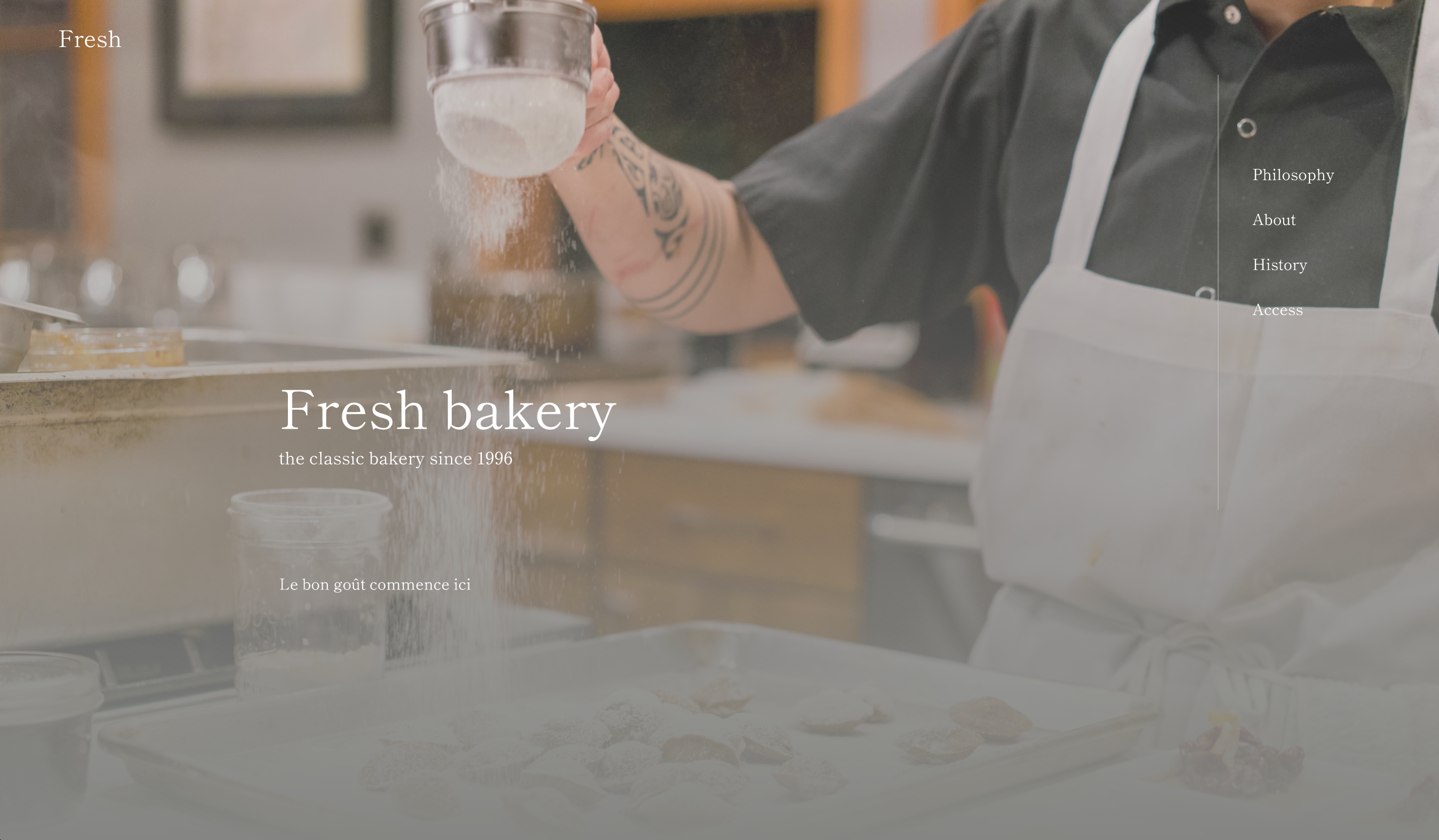 Bakery shop LP web design bakery food japanese lp lp design web design