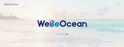 WeBeOcean | Logo Design | Brand Identity brand brand design brand identity brand logo branding creative logo design graphic design logo logo design modern logo professional logo unique logo