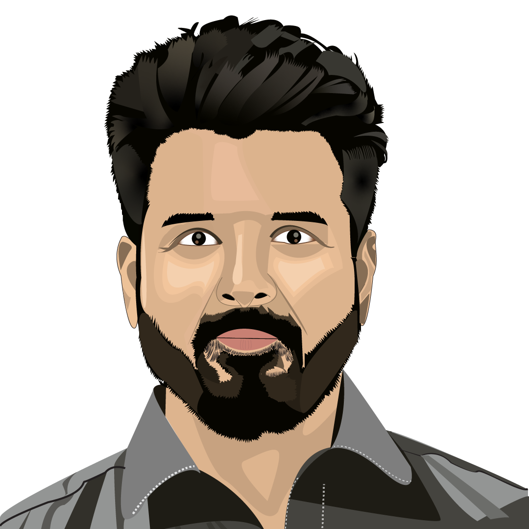 Example of Flat Vector Character Design 