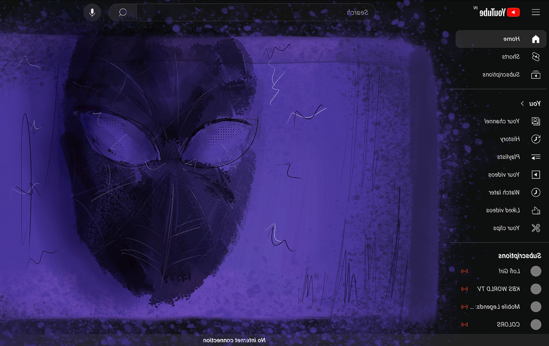 Spooderman splash art design digital art illustration krita marvel spiderman