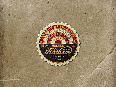 Anthem (After/Before Texture) americana anthem antique before after ephemera flag gold foil patriot patriotic playing cards postage realistic gold retro texture seal stamp sticker texture tuck box usa vintage texture