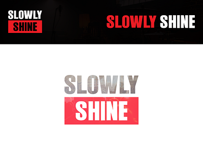 Slowly Shine band branding cool graphic design logo logo band logo design masculine logo modern music simple logo vector