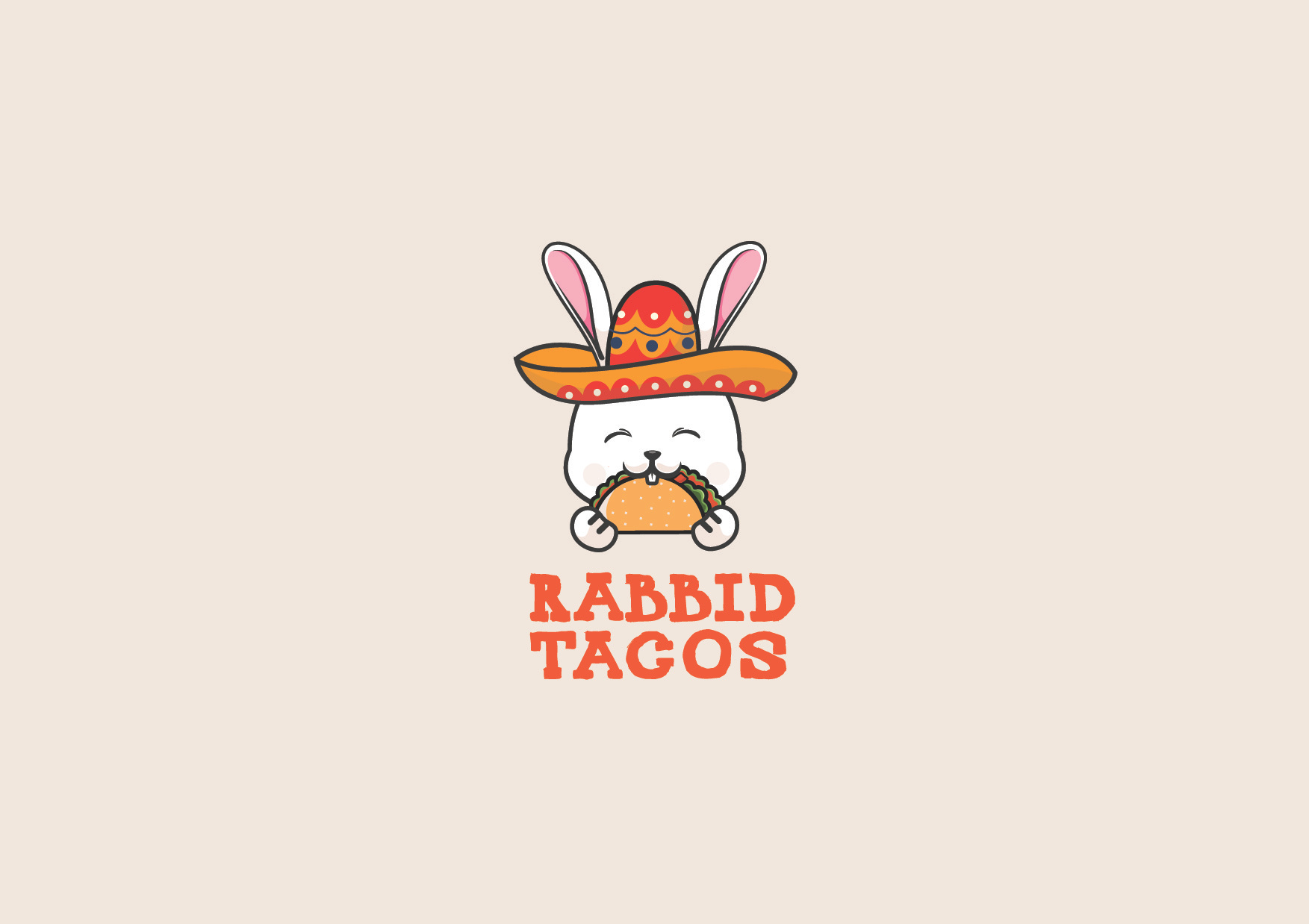 Rabbid Tacos branding breakfast foodtruck logo lunch mexican rabbit restaurant snacks taco tacobell tacos