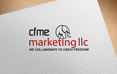 cfme marketing llc logo design illustration