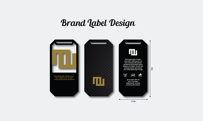 Label or hangtag design branding clothing label design graphic design hangtag label logo minimal print design professional size tags tag design ui