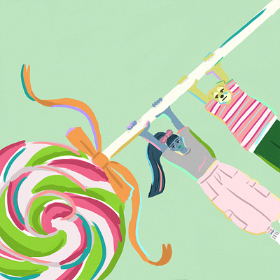 lollipop artwork characterart characterdesign digitalart digitalillustration illustration