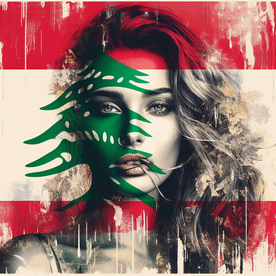 Lebanon digital art graphic design mixed media