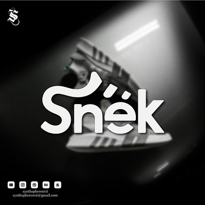 Snek Logo branding graphic design logo