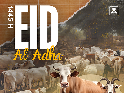 POSTER EID AL ADHA branding eid adha eid al adha graphic design post poster