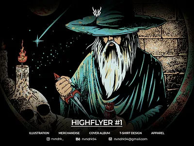 HIGHFLYR STREETWEAR #1 art artwork branding cloth clothing design graphic design illustration merch