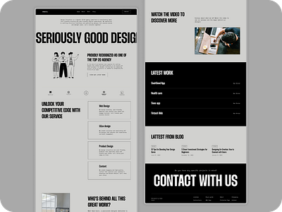 UI/UX Design Agency Website design design trends figma design figma website graphic design landing page design landingpage logo mobile uiux design ui user experience user experience design user interface user interface design ux web web design website design