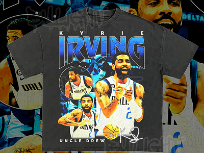 Kyrie Irving (FINAL NBA) Rap Tee Bootleg Design bootleg bootleg design bootleg tshirt branding design graphic design illustration rap tee ui