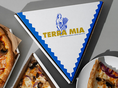 Logo Design & Branding Terra Mia - Italian Restaurant adobe illustrator adobe photoshop branding design concept art design graphic design illustration italian restaurant logo design pizza logo restaurant branding restaurant logo visual design