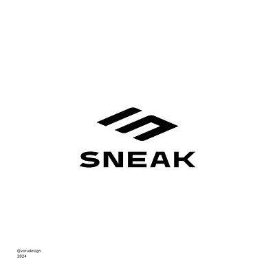 Sneak Logo brand branding clothing daily logo daily logo challenge logo logo design logo designer logotype shoe sneak sneaker