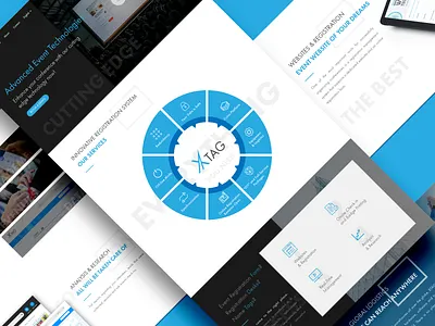 Modern Home Page Design branding graphic design landing page ui ux website