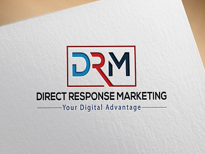 DIRECT RESPONSE MARKETING LOGO DESIGN illustration