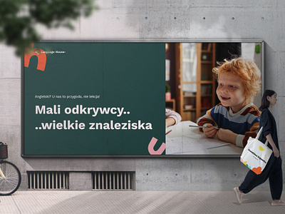 Language House - Rebranding animation branding colorful illustration learn logo school study ui web design