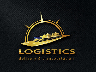 Professional Logistics Logo Design illustration