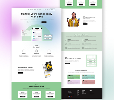 Money Exchange website design branding design illustration interface desgine landing page design prototype design ui ux ux design website design