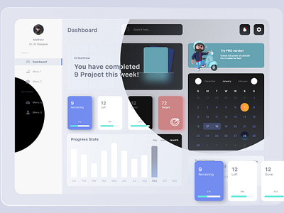 Dashboard — Website ✦ 3d darkmode design graphics figma indonesia lightmode ui uiux developer website