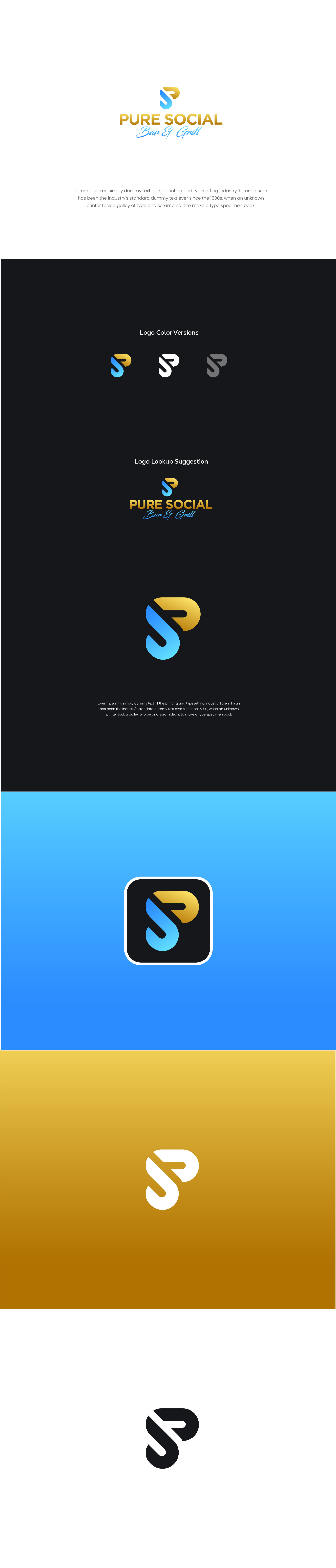 Logo for Bar & Grill Shop bar logo branding branding design business logo corporate design creative design creative logo design designpark14 graphic design logo logo creation logo creator logo design logo designer logo maker logo tender minimal minimalist logo startup logo