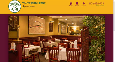 YEAB'S Restaurant client project food and dining frontend development interactive design menu design modern web development responsive design uiux user experience visual design web application web design