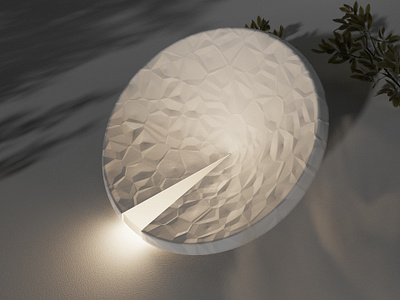 Moon 3d render industrial design keyshot lighting product design