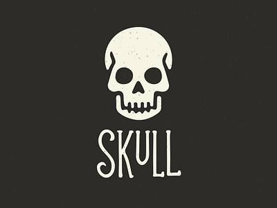 Skull branding design graphic design illustration logo occult skeleton skull typography vector