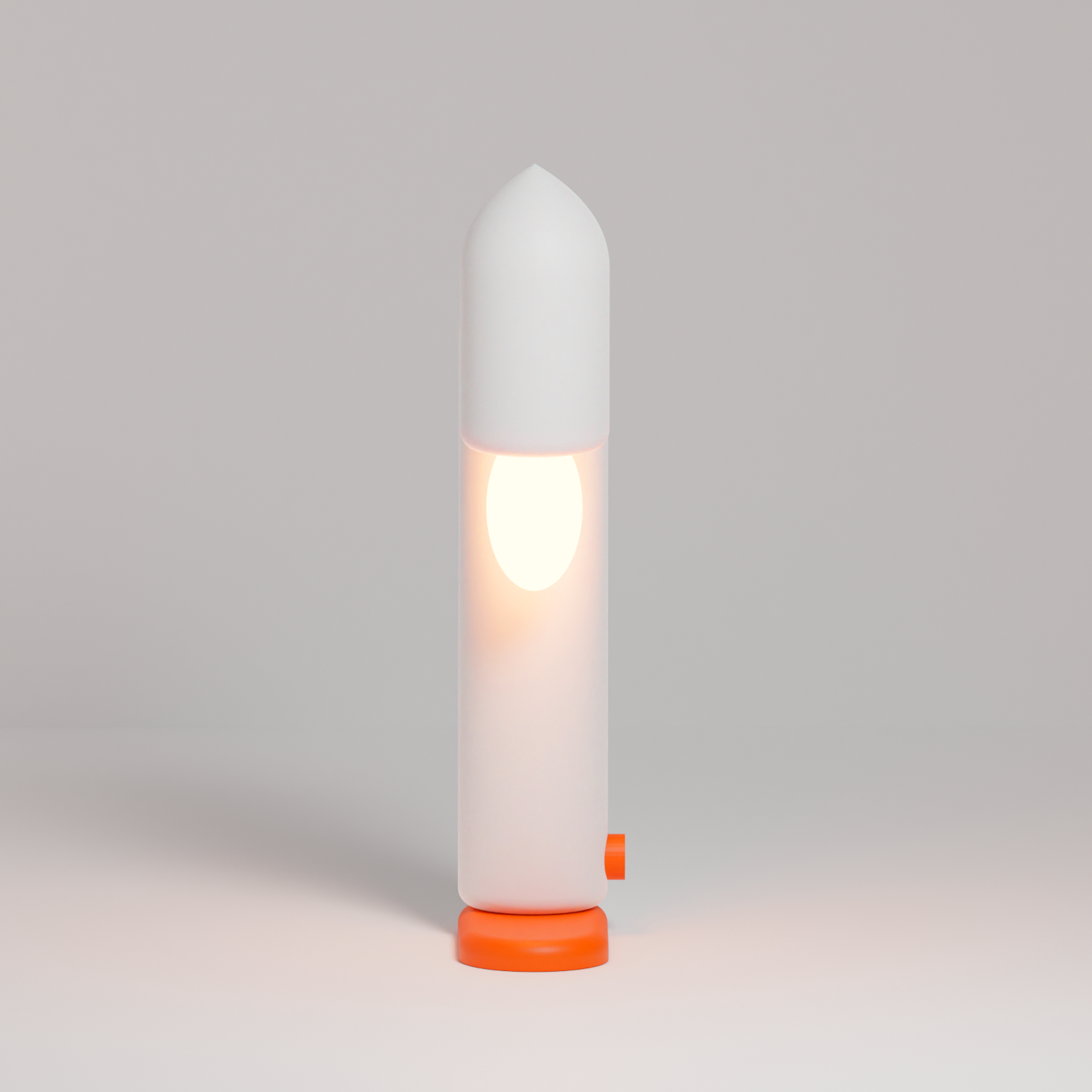 Minimalist Lamp Design 3d animation product ui