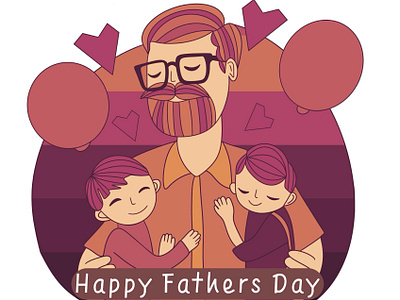 Fathers Day (illustration) 3d animation artwork brand guidelines branding design fashion fathersday graphic design illustration logo photography ui vector