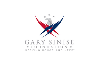 Gary Sinise Foundation branding graphic design illustration logo ui website