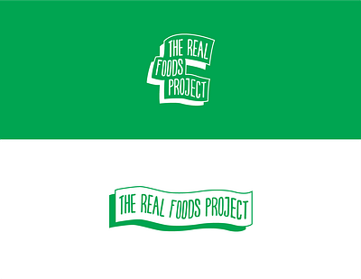 The Real Foods Project 3 branding design designer graphic design illustration logo vector