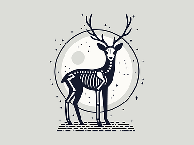 Forest Spirit deer design forest spirit graphic design illustration vector