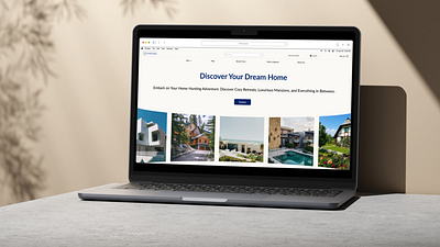 HomeScape; Rental Home Website ui uiux user interface ux web design website