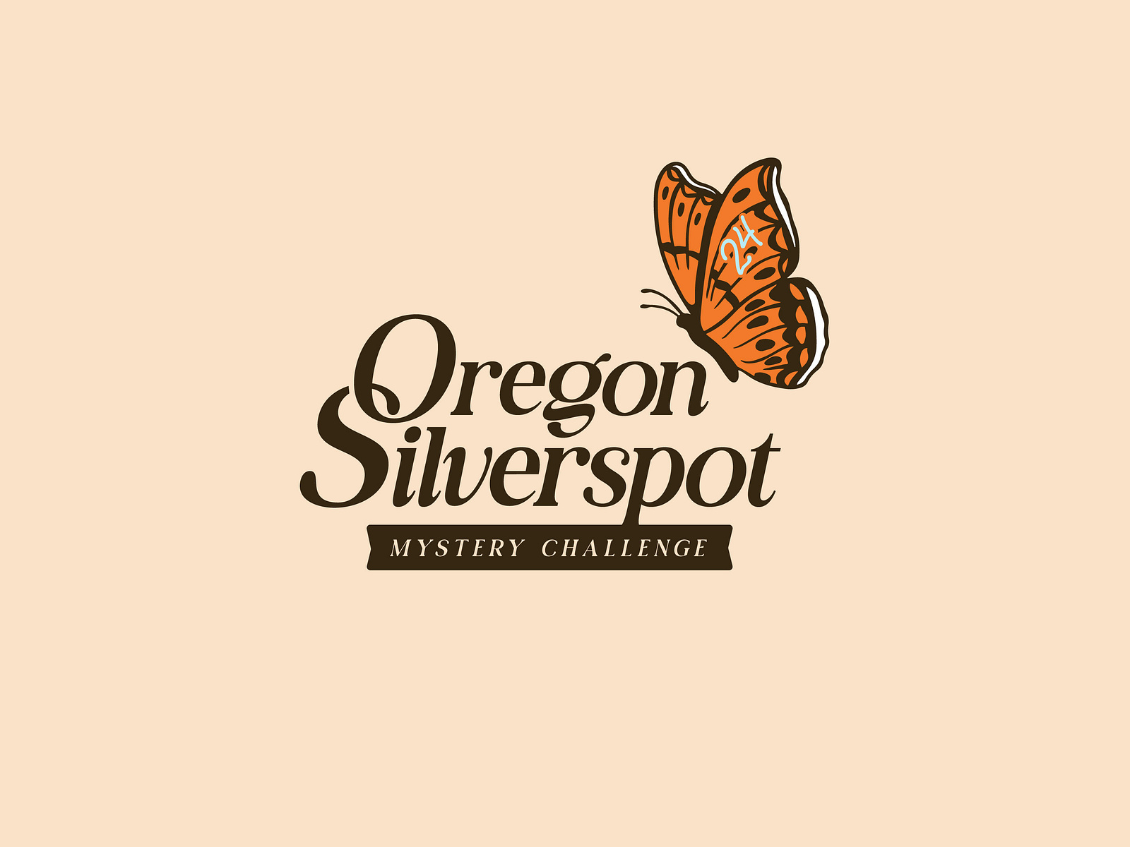 Oregon Silverspot Logo by Ben Dombrow on Dribbble