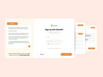 End of life planning website web app design brand design branding design end of life graphic design illustration life app life insurance logo mobile mobile app mobile design ui ui design ui elements ux ux design web app website website application