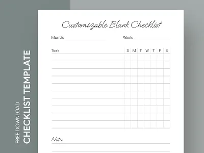 Customizable Blank Checklist agenda blank blank checklist check checklist customizable customizable blank checklist customizable checklist docs free google docs templates free template free template google docs google google docs list schedule template to do list