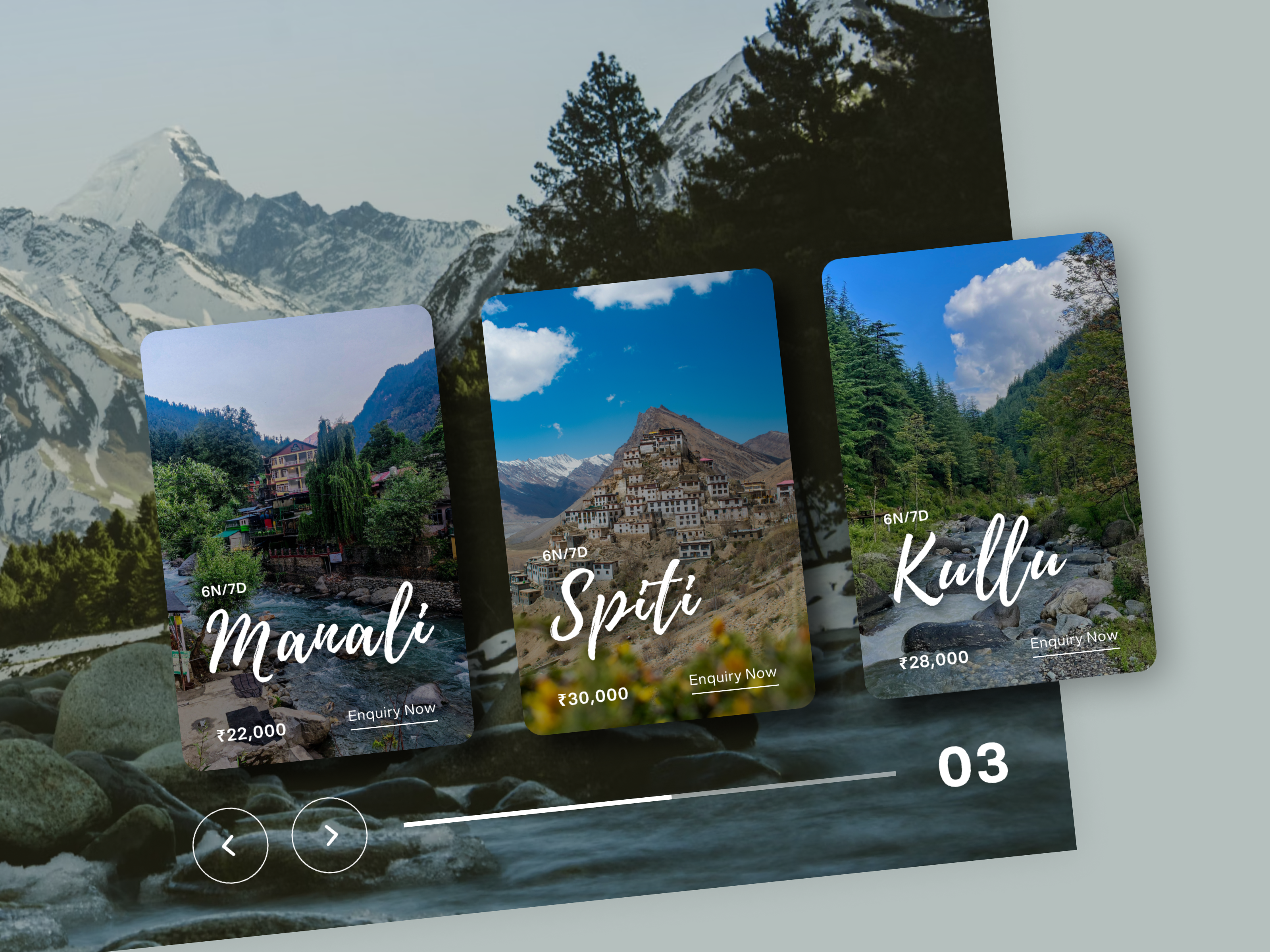 India Tour Package Website By Jaydeep Kaila On Dribbble