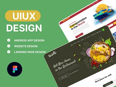 Logistic Website Design banner banner design branding design graphic design illustration landing page latest website logistic landing page logistic web app logistic website logo mobile app template ui uiux design web app web apps web design website design