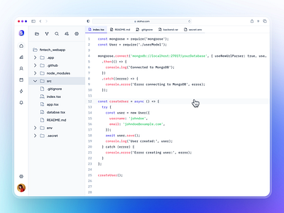 slothUI - World's Laziest Design System - Code Editor Light UI blue clean code editor code editor app code editor dashboard code editor ui code ui dashboard dashboard ui design system gradient minimal modern slothui soft text editor text editor ui ui ui design ui kit