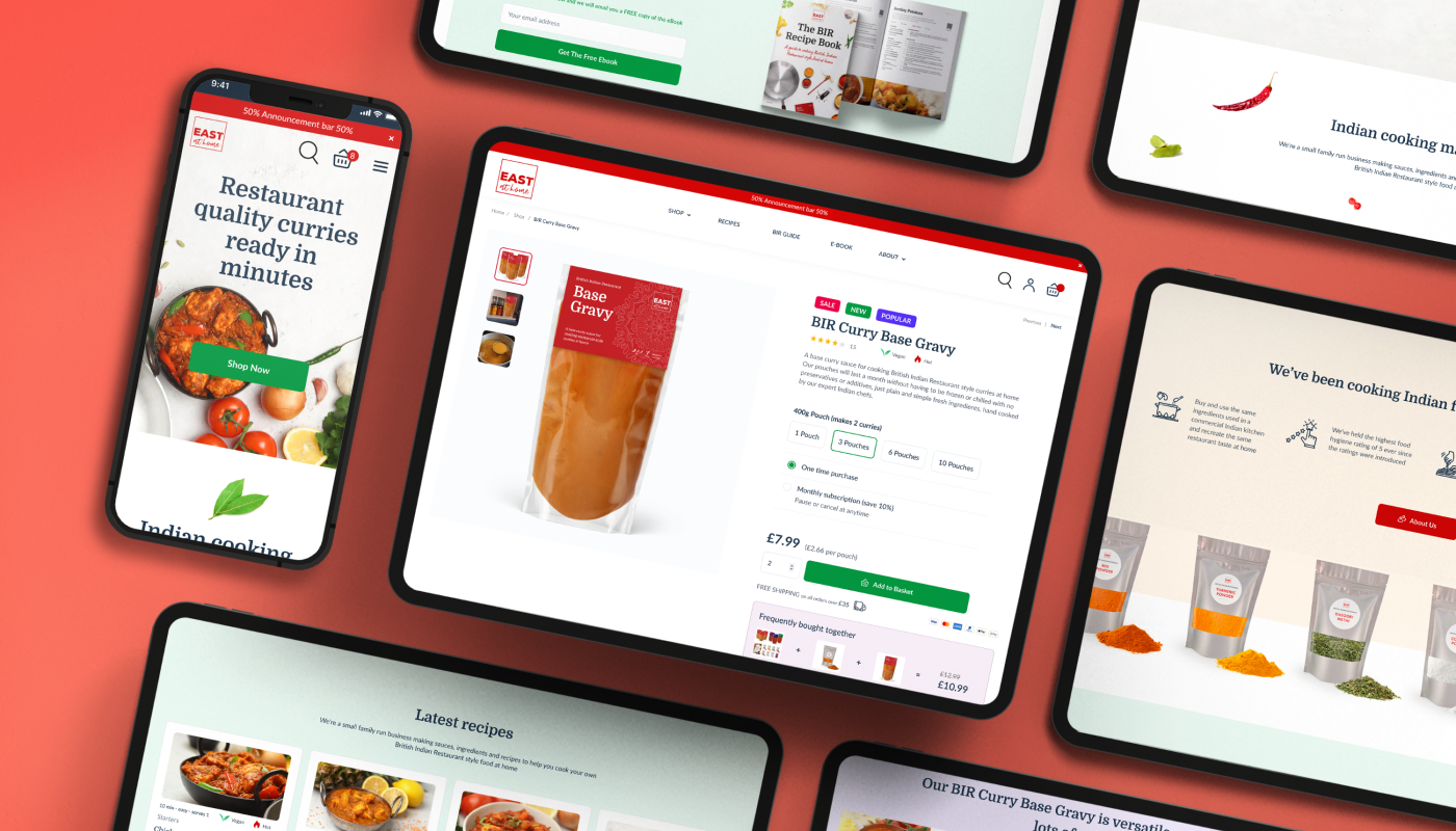 Example of Starter Store Design + Build On Shopify