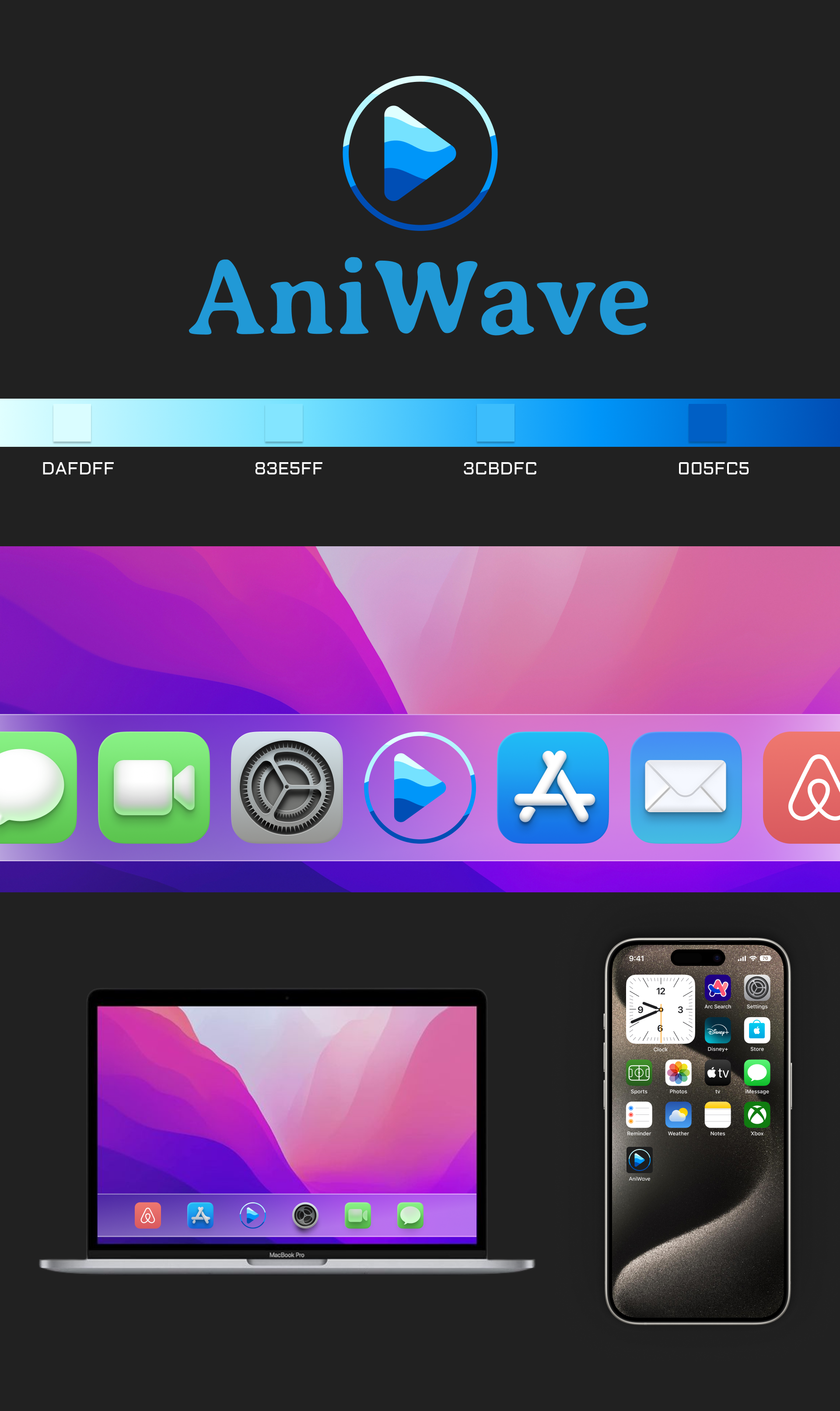 App Icon - #DailyUI 005 anime app app icon app icon design app icon mockup application icon application icon design branding daily ui figma graphic design ios application icon design logo mockup online streaming app icon ui ux