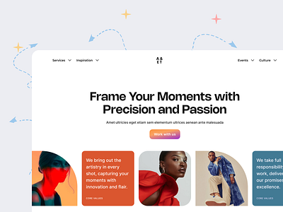ShutterCraft - Landing Page Design for Photography Company