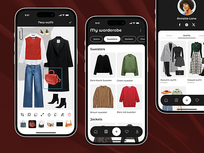 Wardrobe Mobile App app app design design mobile mobile app mobile app design mobile app ui mobile design ui